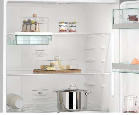 SİEMENS KG76APIE0N iQ700 Alttan Donduruculu Buzdolabı 186 x 75 cm Paslanmaz çelik