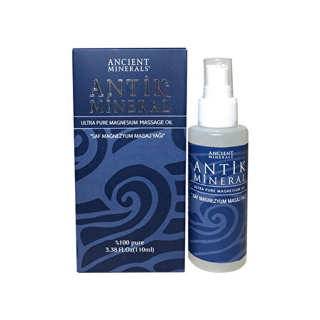 Antik Mineral Saf Magnezyum Masaj Yağı 110 ML