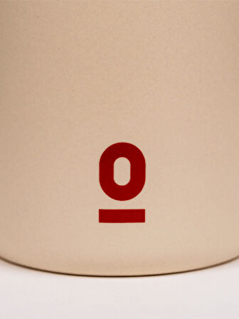 Bej Seramik Bardak 365 ml No:70