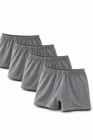 Havacı Asker Paçalı Don 4’lü Set Erkek İçlik Boxer Don L//0