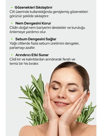 Celenzea Saf Biberiye Suyu Hızlı Saç Uzatma & Dökülme Karşıtı %100 Saf Doğal Rosemary Water 100ML