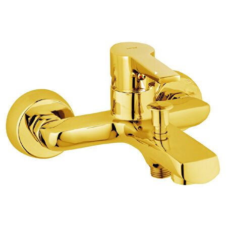 Penta Agena Gold Banyo Bataryası P904G – Şık Altın Kaplama, Modern Tasarım