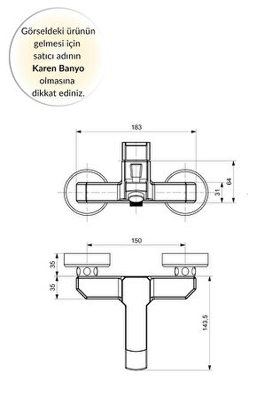 Karen Banyo Robin Banyo Bataryası, Krom, Cisa 47503