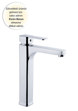 Karen Banyo Robin Çanak Lavabo Bataryası, Krom, Cisa-49019