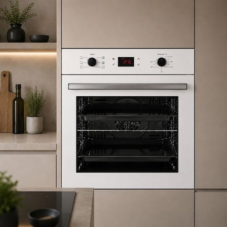 Alveus MFA 627 8 Program Dijital Turbo Ankastre Fırın - Beyaz