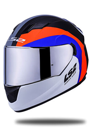 LS2 Stream Evo Loop II Mat Gri-Mavi Kask M Beden