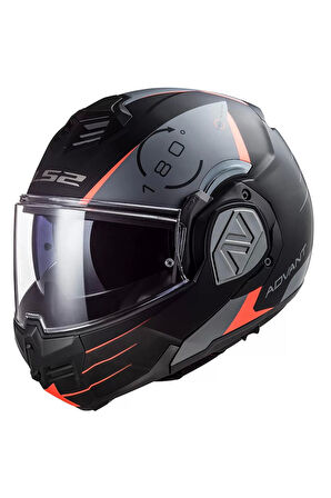 LS2 Advant Codex Mat Siyah-Tıtanıum Kask M Beden