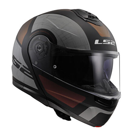 LS2 STROBE 2 ORION M.SİYAH-MOR-MAVİ KASK XXL