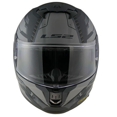 LS2 STREAM 2 SHADOW MAT TITANIUM-GRİ KASK L