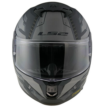 LS2 STREAM 2 SHADOW MAT TITANIUM-GRİ KASK XL