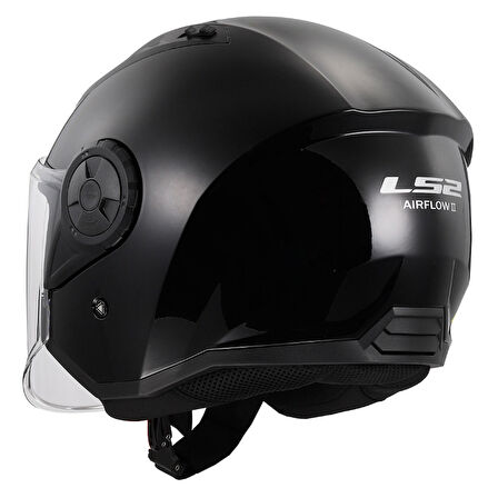 LS2 AIRFLOW 2 MAT SİYAH KASK L
