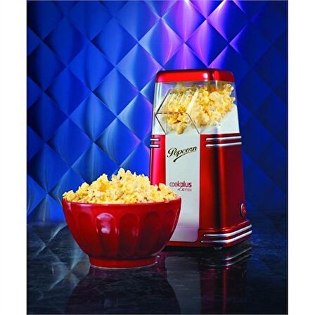 Cookplus Retro Popcorn Rhp 310 Mısır Patlatma Makinesi