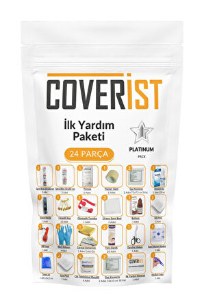 Acil Durum ve İlk Yardım Seti - İçerik Paketi Platinum