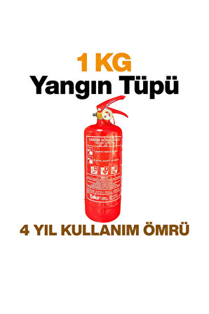 Eva Trafik Seti Plus - 1 KG Yangın Tüpü - 4 Yıllık - Mavi - Silver Paket