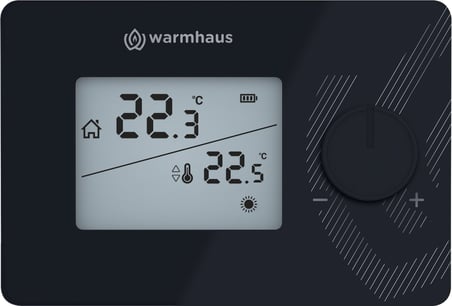 WARMHAUS WH260S RF KABLOSUZ DİJİTAL ODA TERMOSTATI