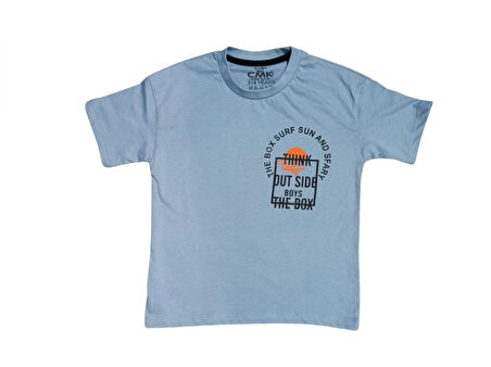 SURF BASKILI ERKEK T-SHIRT