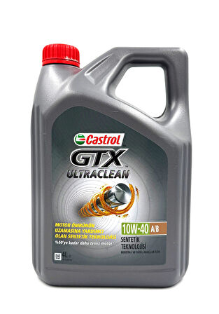 CASTROL ULTRACLEAN GTX 10W40 4 LT