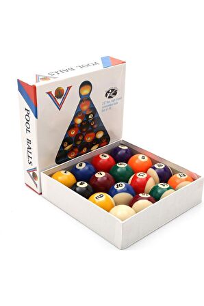 Pool Balls Amerikan Bilardo Top Seti 57.2 Mm