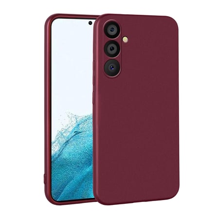 Gpack Samsung Galaxy A34 Kılıf Premier Silikon Mat KorumaNano Glass