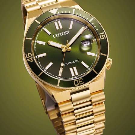 Citizen Tsuyosa Shore Moss Green NJ0232-53X Otomatik Erkek Kol Saati