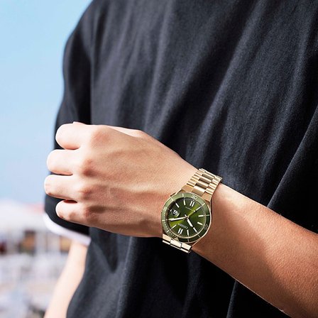 Citizen Tsuyosa Shore Moss Green NJ0232-53X Otomatik Erkek Kol Saati