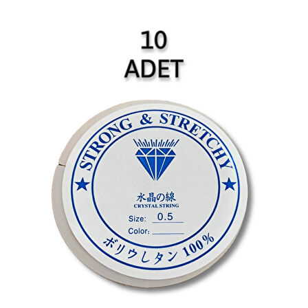 Linea Esnek Misina 0.5 mm 15 mt Takı Misinası 10 Adet