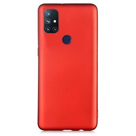 Smcase OnePlus Nord N10 5G Kılıf Lüks Premier Silikon  NANO EKRAN KORUYUCU