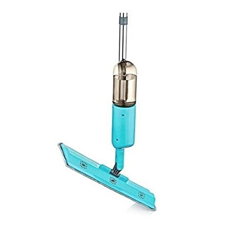 caselka® Döner Başlıklı Spreyli Mop Parke Ahşap Fayans Temizleyici Su Hazneli Sihirli Paspas