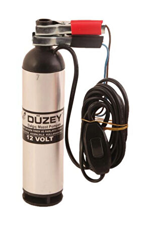 "düzey" 12 Volt Büyük Dalgıç Pompa (MAZOT, SU, SÜT) Sıvı Transfer Pompası