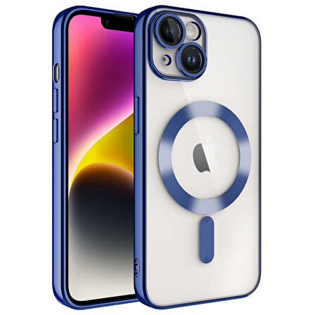 Gpack Apple iPhone 13 Kılıf Demre Renkli Silikon Magsafe Wireless Şarj Özellikli