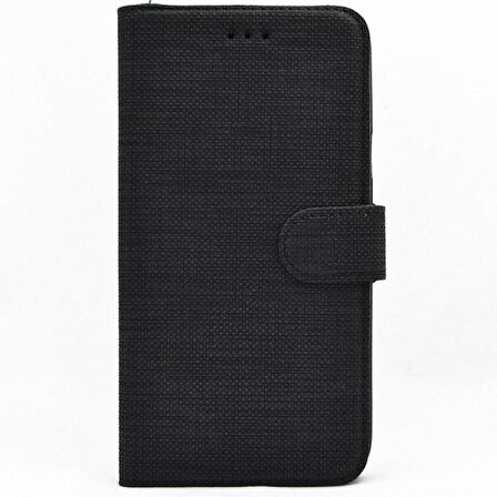 Smcase Samsung Galaxy Note 10 Kılıf Kumaş Spor Standlı Cüzdan