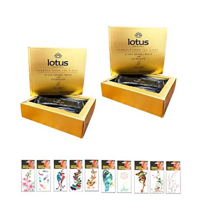 Lotus Doğal Ballı Stick Macun 12 X 15 Gr ( 2 Kutu ) 1 Adet Telefon Aksesuar Dövme
