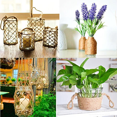 Esmay Jüt İpi (Sicim İpi) 100 gr Natural 1 Adet