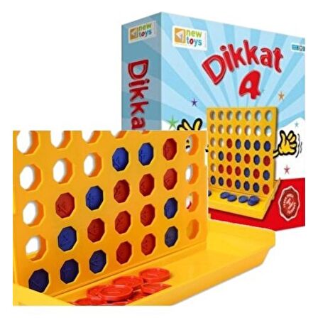 New Toys Dikkat 4 Oyunu Hedef 4 Zeka ve Akıl Oyunu Ourin Line Game