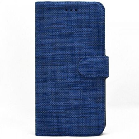 Smcase General Mobile GM 20 Pro Kılıf Kumaş Spor Standlı Cüzdan