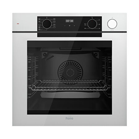 Ferre Fryart Artline Steam QEP64CB - SC406-WFA - D064-SA 9 Prog. Dijital Turbo Ank. Set - Beyaz