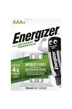Şarjlı 700 Mah 2'li Ince Pil