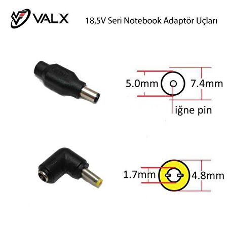 Valx LU-185 18.5V Universal Laptop Adaptör