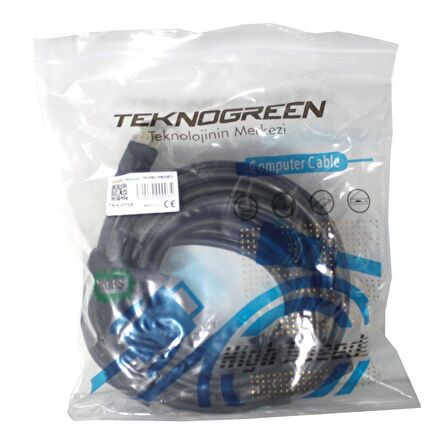 TeknoGreen TKH-020U 20 Metre Hdmi To Hdmı Kablo