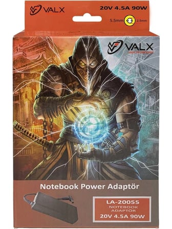 LENOVO Valx LA-20055 20V 4.5A 5.5x2.5 Uç Çapı  Notebook Adaptör LENOVO