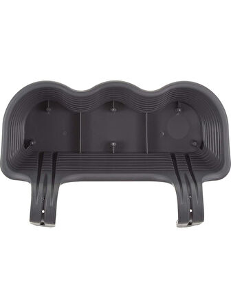 Omnipazar SO-TOM5 Tombik Askılı Balkon Saksı 10 Lt Antrasit 6 Adet