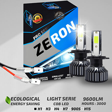 Ford Focus 3 2012-2014 Uzun Far Uyumlu Şimşek Etkili Led Xenon Pro Series H1