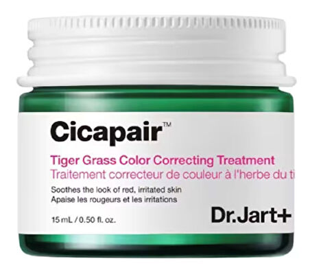 Dr. Jart Cicapair Tiger Grass Color Correcting Treatment - Cilt Tonu Eşitleyici Bakım 15 ml 