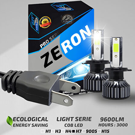 ZERON Pro Series H7 Led Xenon Şimşek Etkili Led Xenon Led Ampul