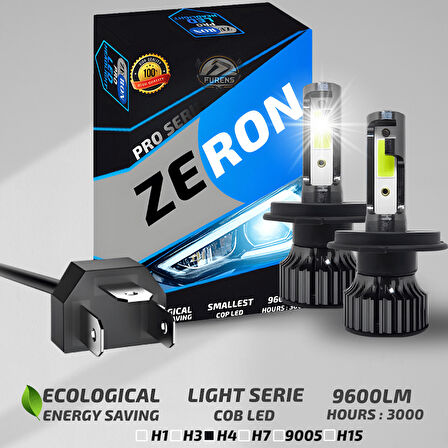 Toyota Corolla Efsane Kasa Uzun Kısa Far Uyumlu Şimşek Etkili Led Xenon Pro Series H4