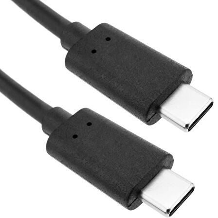 Type C To Type Erkek Erkek Data Şarj Kablosu 1 Metre