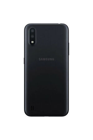 Samsung Galaxy A01 Kırılmaz Cam Tam Kaplayan Ekran Koruyucu - Siyah - Extra İnce