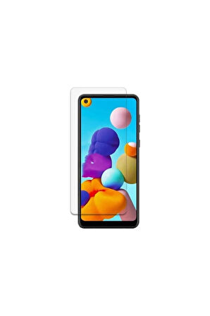 Samsung Galaxy A21s Kırılmaz Cam Nano Ekran Koruyucu Extra Darbe Emici