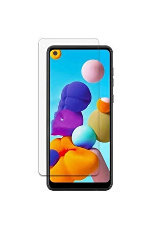 Telbor Samsung Galaxy A21s Nano Cam Ekran Koruyucu Şeffaf Extra Darbe Emici - Extra İnce