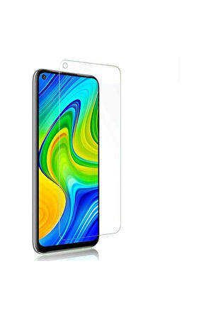 Xiaomi Redmi Note 9 Kırılmaz Cam Ekran Koruyucu Şeffaf Extra Darbe Emici